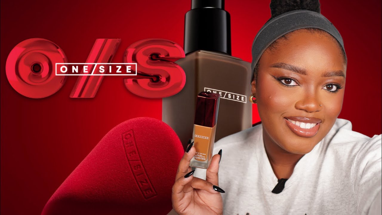 ONE SIZE TURN UP THE BASE LIQUID FOUNDATION TRY ON + WEAR TEST!