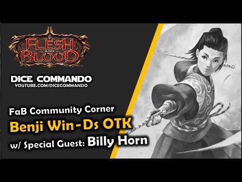 Flesh and Blood TCG | Go Again! Ep182 -  Benji Win-Ds OTK Blitz Tech w/ Billy Horn