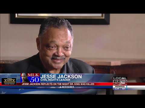 Rev. Jesse Jackson Remembers His Last Day With Dr. King.