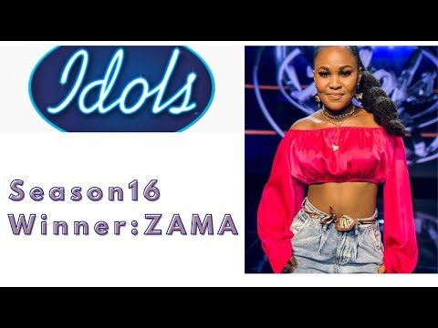 Idols Season 16 2020 Winner- ZAMA