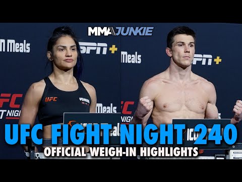 UFC Fight Night 240 Weigh-In Highlights: Cynthia Calvillo's Bout Canceled as FOUR Miss Marks
