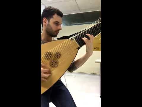 Theorbo pieces: Kapsperger, Vitali, Couperin & De Visée (live streaming)