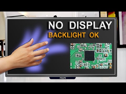 No Picture on LED TV Screen | Philips 32 Inch LCD TV No Light, No Display Problem, How to Repair