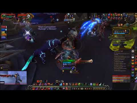 Black Rook Hold Mythic +19 on time Blood DK pov 7.3.2 (Sanguine, Volcanic, Fortified)