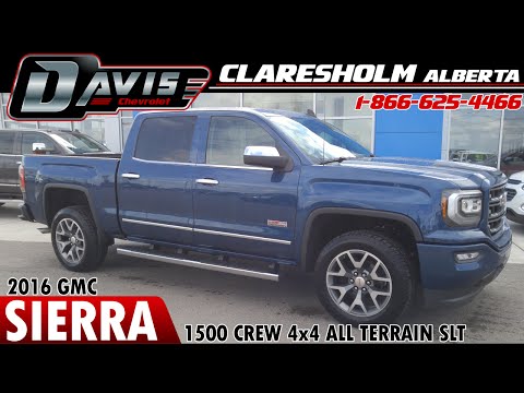 New 2016 GMC Sierra 1500 Crew All Terrain | Davis Claresholm | Lethbridge, Okotoks