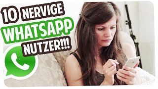 10 Arten von nervigen WhatsApp Usern 10 Arten von nervigen WhatsApp Usern