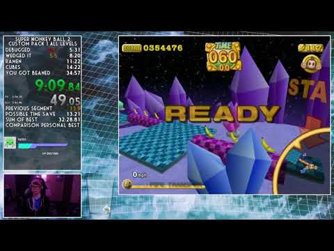Super Monkey Ball 2 Romhack | Community Pack 1.5 in 32:30