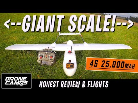 GIGANTIC LONG RANGE FPV PLANE! - Skyhunter 1800mm   Honest Review, Setup tips, & Flights