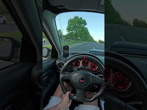 Pov: you drive a 19 year old Subaru #subaruwrxsti #cartok #shorts #subaru #builtnotbought