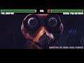 The Janitor vs. Ozzie the Ostrich fight WITH HEALTHBARS | HD | Willy's Wonderland