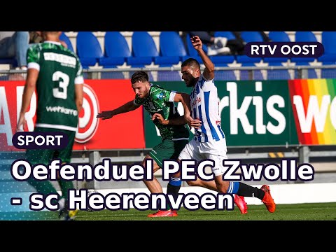 Kijk terug | Oefenwedstrijd PEC Zwolle - Heerenveen | RTV Oost