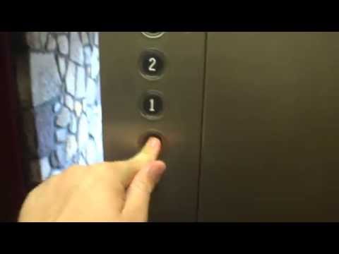 BEAUTIFUL Otis Lexan Hydraulic Elevator @ The Royal Townhouse Motel Gatlinburg, TN