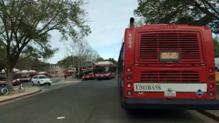 UC Davis Unitrans V line Time-lapse