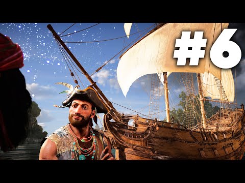 SKULL AND BONES Gameplay Walkthrough Part 6 - Building a NEW Snow Tank Ship