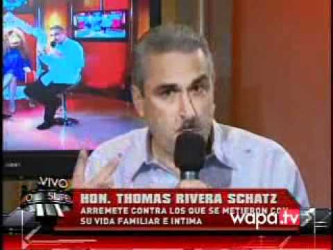 SuperXclusivo 6/3/11 - Thomas Rivera Schatz arremete contra los que hablaron de su familia 2/2