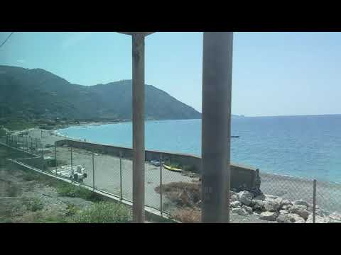 Trenitalia train ride from Tropea to Villa San Giovanni — July 24, 2021