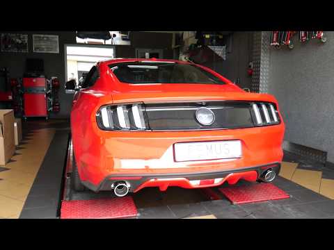 Ford Mustang 2.3 Ecoboost with REMUS valve exhaust system