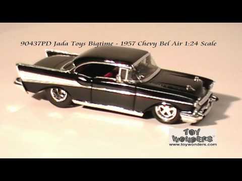 90437PD-Jada-ToysBigtime-1957 Chevy-BelAir-124-Diecast-Wholesale.mpg