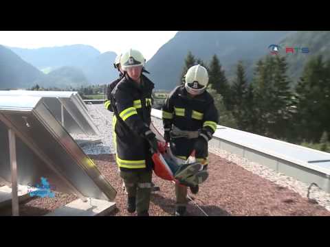 Feuerwehrübung im Seniorwohnheim Lofer am 24.8.2013