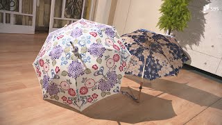 「This umbrella, very cute」静岡の伝統技術を取り入れた手作り傘 老舗の挑戦に海外からも熱視線【しずおかモノ語り】