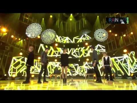 M I B ft BESTie s Hye Yeon -- Let s Talk About You @ Mnet M! Countdown 2013 12 19