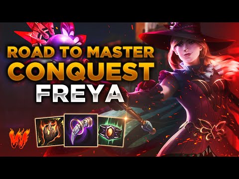 FREYA, SE JUNGLEA DECENTE O QUE?- Warchi - Smite Road to Master Conquest S11