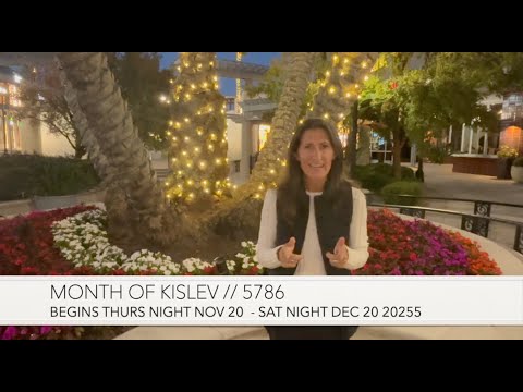 Kislev 5786 Chalkboard Teaching by Christine Vales