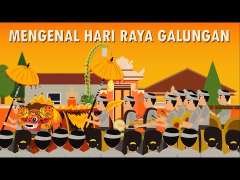 Gong Lelambatan - Galungan, Kuningan Dan Upacara Dewa Yadnya