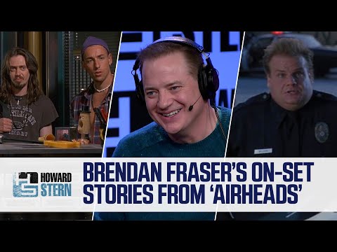 Brendan Fraser on Filming “Airheads” With Adam Sandler and Chris Farley