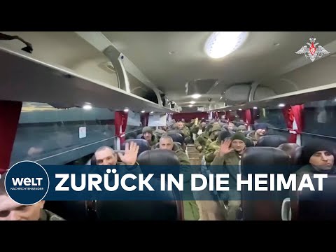 UKRAINE-KRIEG: Russland tauscht Mariupol-Kämpfer gegen eigene Soldaten aus