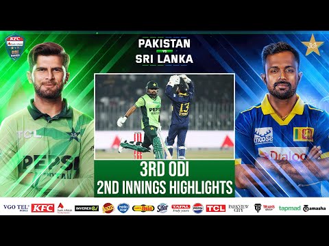 2nd Innings Highlights | Pakistan vs Sri Lanka ODI series 2025 | 3rd ODI | PCB | M2S1U