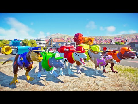 JWE2 Mod Dinosaur Patrol Heroes Battle, Adventure and Rampage in Jurassic World.