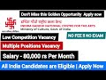 Ministry of Culture Department IGNCA Vacancy 2026 | Project Vacancy | NO FEE ll NO EXAM