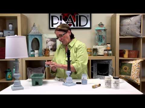 FolkArt Home Decor  Learn How To Create a Weathered Finish With Donna Dewberry