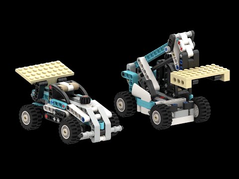 Off-road buggy - A Lego Technic 42133 alternate build