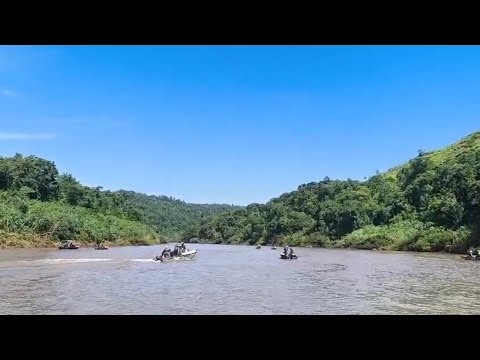 Rally Ecológico em Altamira do Paraná, olhando  o gado e pondo sal  👏👏😍