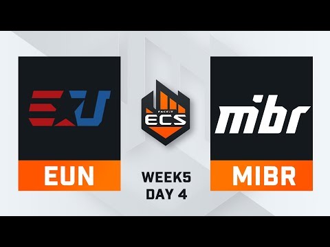 eUnited vs MIBR - Map 1 - Overpass (ECS Season 8 - Week 5 - DAY4)
