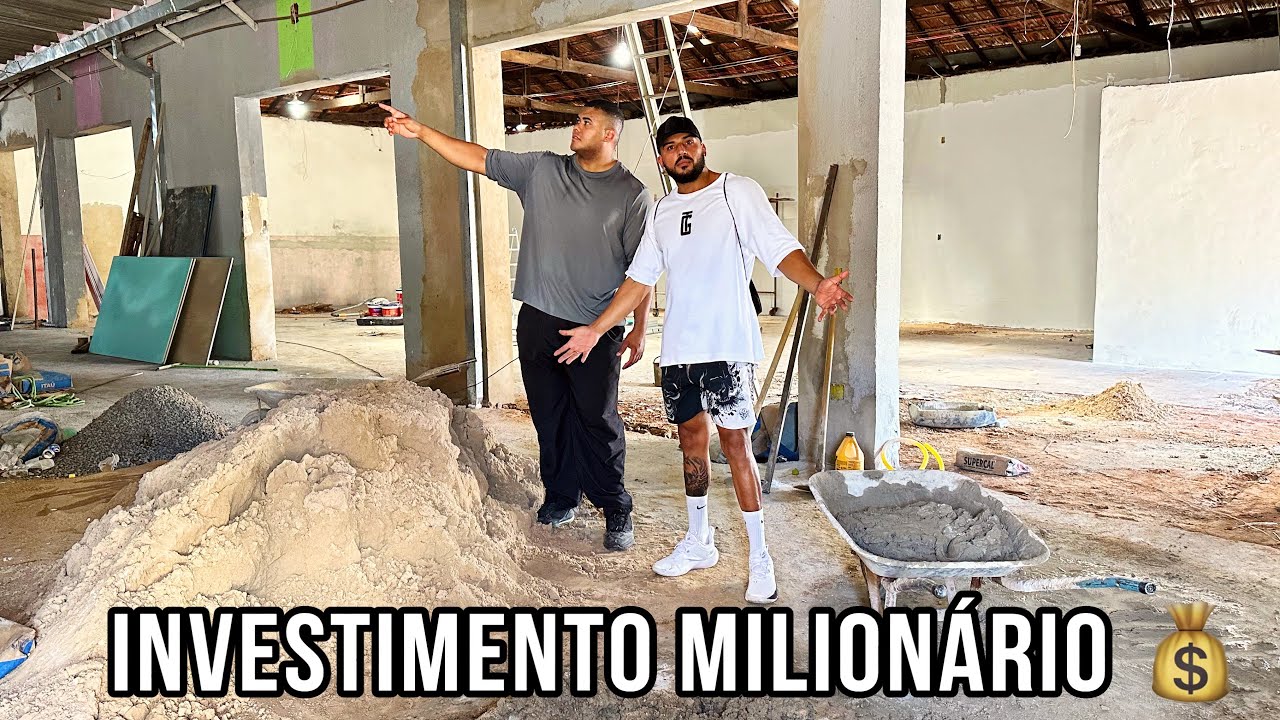 BITELO MOSTROU PRO CAVALO A CONSTRUÇÃO DA SUA NOVA ACADEMIA