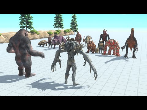 SCOURGE & GORO VS FACTION WITHOUT BOSS   Animal Revolt Battle Simulator