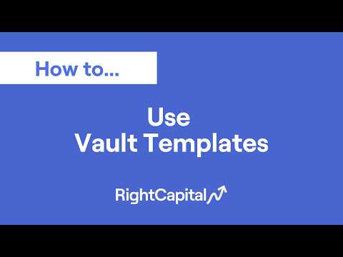 Use Vault Templates (1:51)