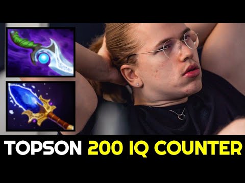 TOPSON 200 IQ MID Counter Batrider — Diffusal & Scepter Build Dota 2
