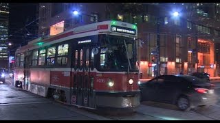 Toronto streetcar sex ties up traffic