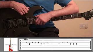 New Found Glory - My Friends Over You part 1 Performances & Jam Track best guitar lessons tabs