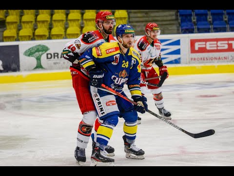 HIGHLIGHTS | Sestřih gólů ze zápasu LHK Jestřábi Prostějov – HC ZUBR Přerov