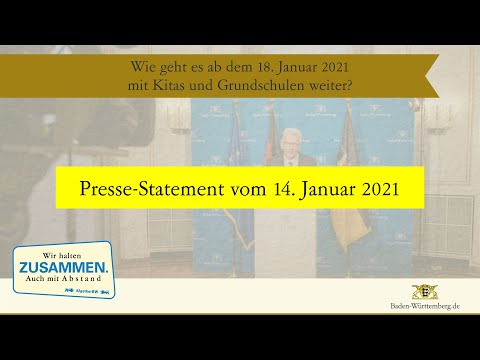Wie geht es nach dem 18. Januar mit Kitas und Grundschulen weiter?