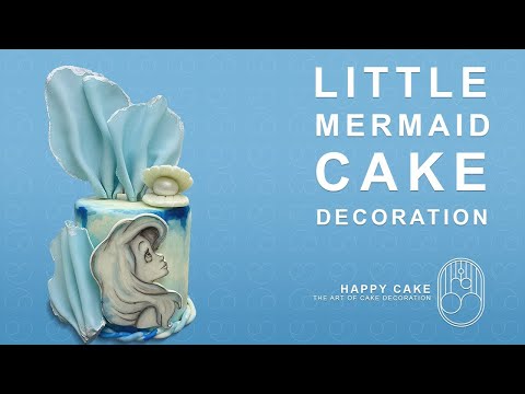 Make A Mermaid Cake | Fondant Decoration | How To Make a Cake