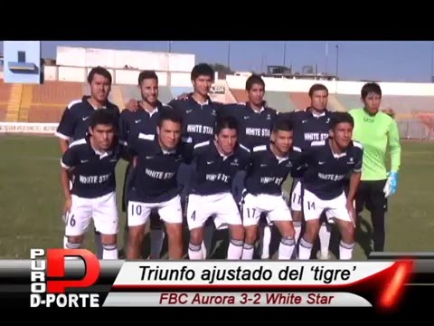 FBC Aurora 3-2 White Star / Fecha 1 Liguilla Título Cercado - PURO DEPORTE