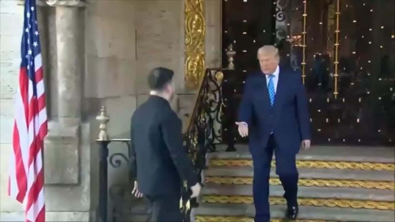 Trump riceve Zelensky a Mar-a-Lago: Penso che siamo nelle fasi finali dei colloqui