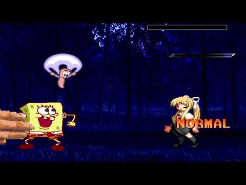 BTW MUGEN - Boggy B and Spongebob vs. Misuzu and Sayuri