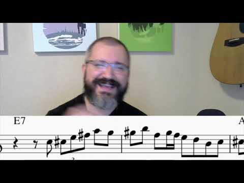 Rhythm Changes by young Sonny Rollins - Analysis of Newk's Fadeaway, 1st Chorus